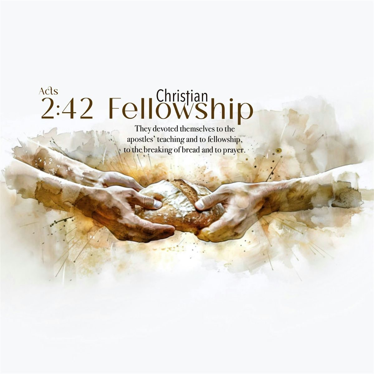 2:42 Christian fellowship