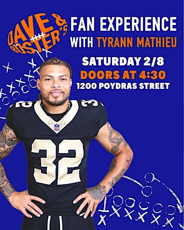 D&B Fan Experience with Tyrann Mathieu