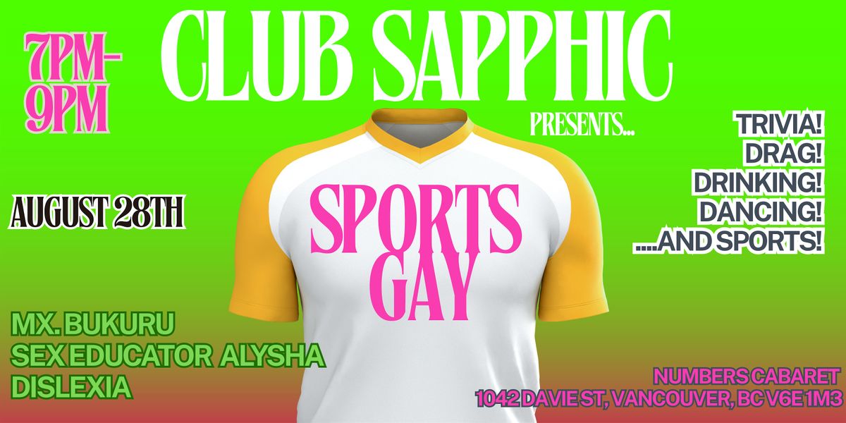 Club Sapphic - Sports Gay