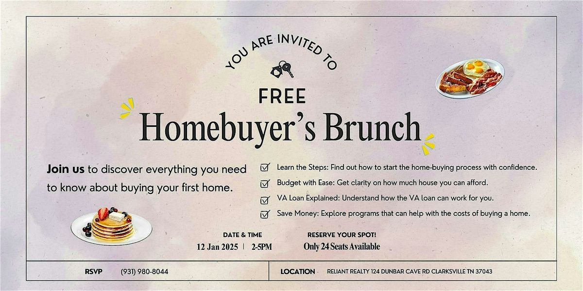 FREE Homebuyers Brunch