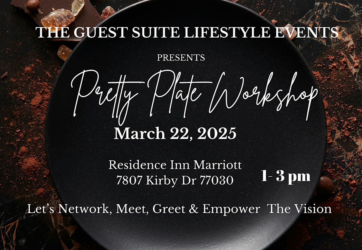 The Pretty Plate Workshop - for Entrepreneurs