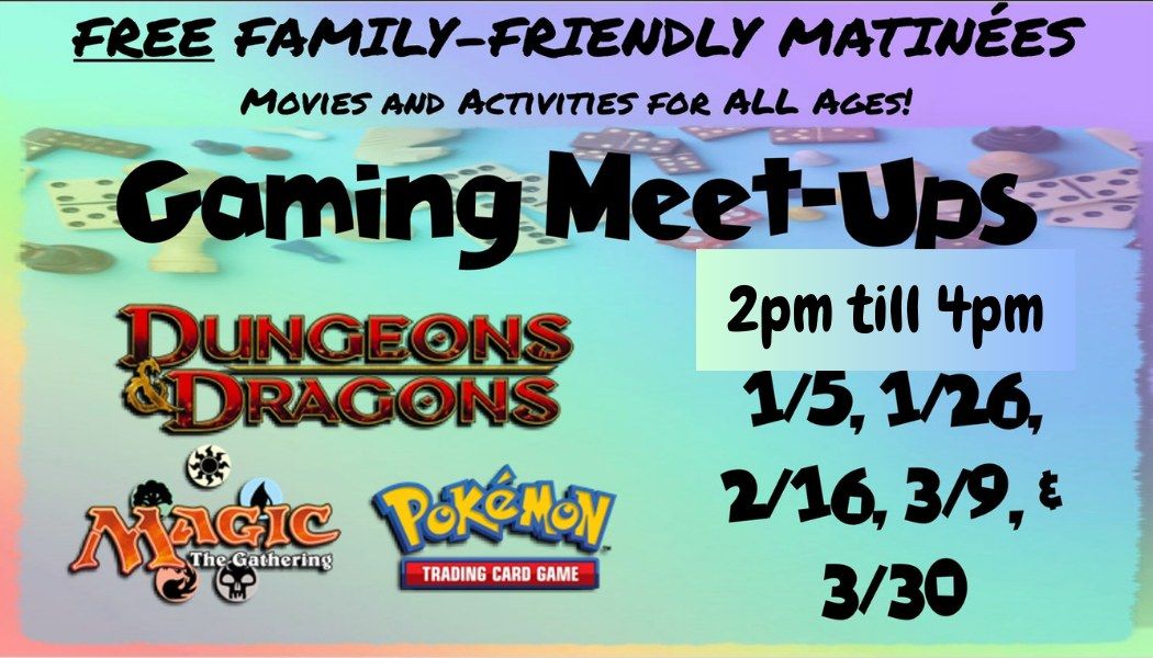 Family Friendly Sunday - Gaming Meet-Up