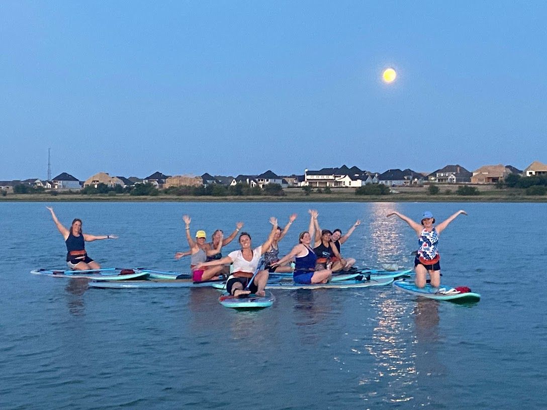 Sunset sound bowl to Harvest Moon Paddle