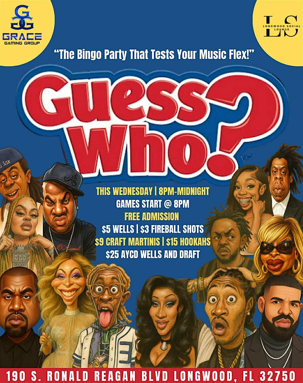 Guess Who? The Bingo Party that Tests Your Music Flex