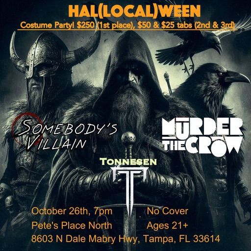 PPN Halloween \ud83c\udf83 party costume contest with 3 bands out on the patio! 