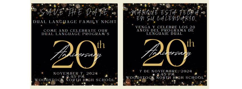 20th Anniversary of Dual Language Family Night