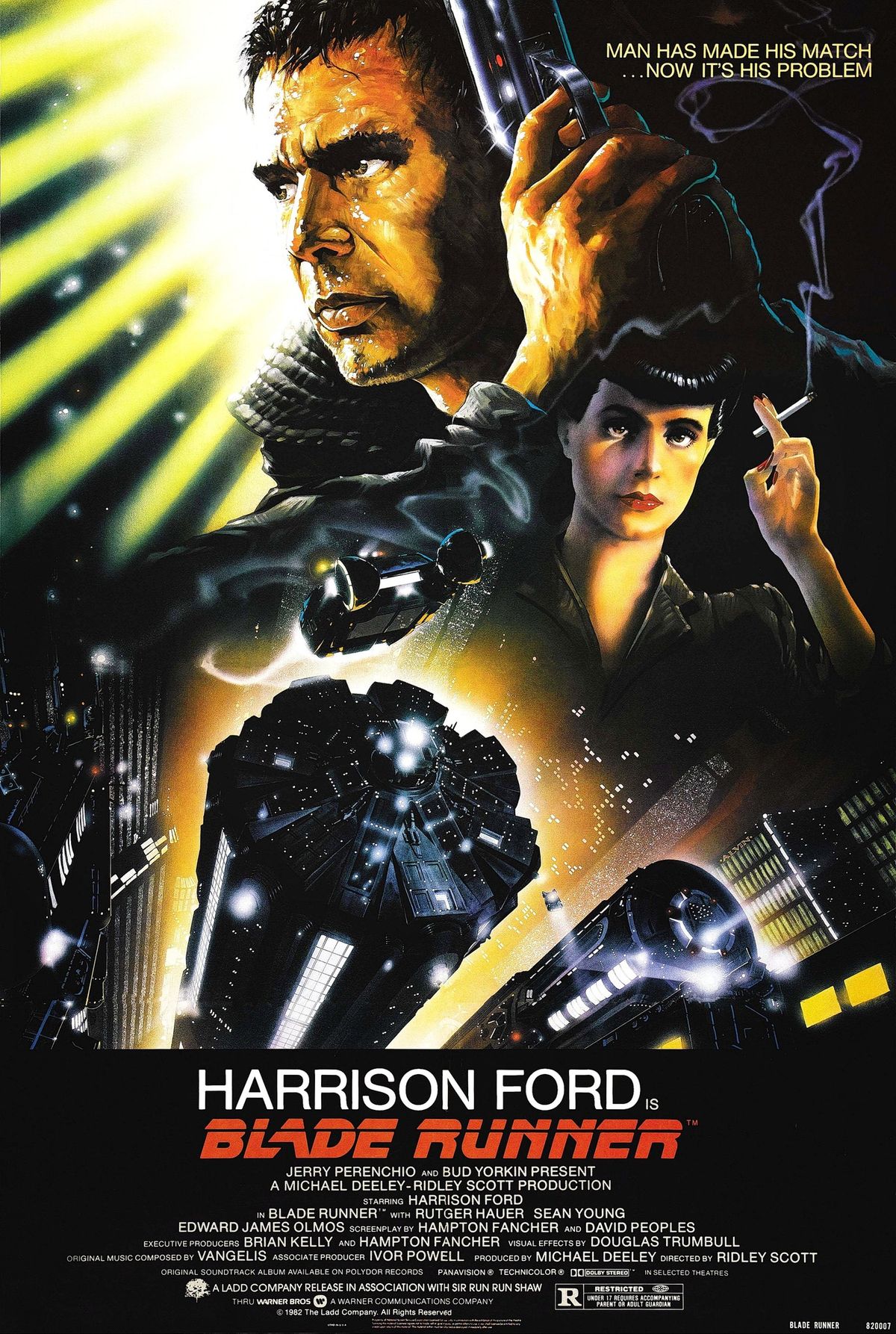 Blade Runner 1982 (Cert 15) Run time 1 hour 57 minutes plus interval.