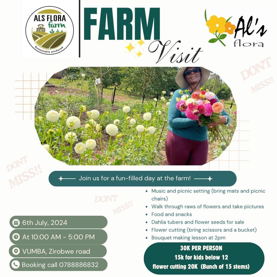Farm Visit and Flower Cutting Event