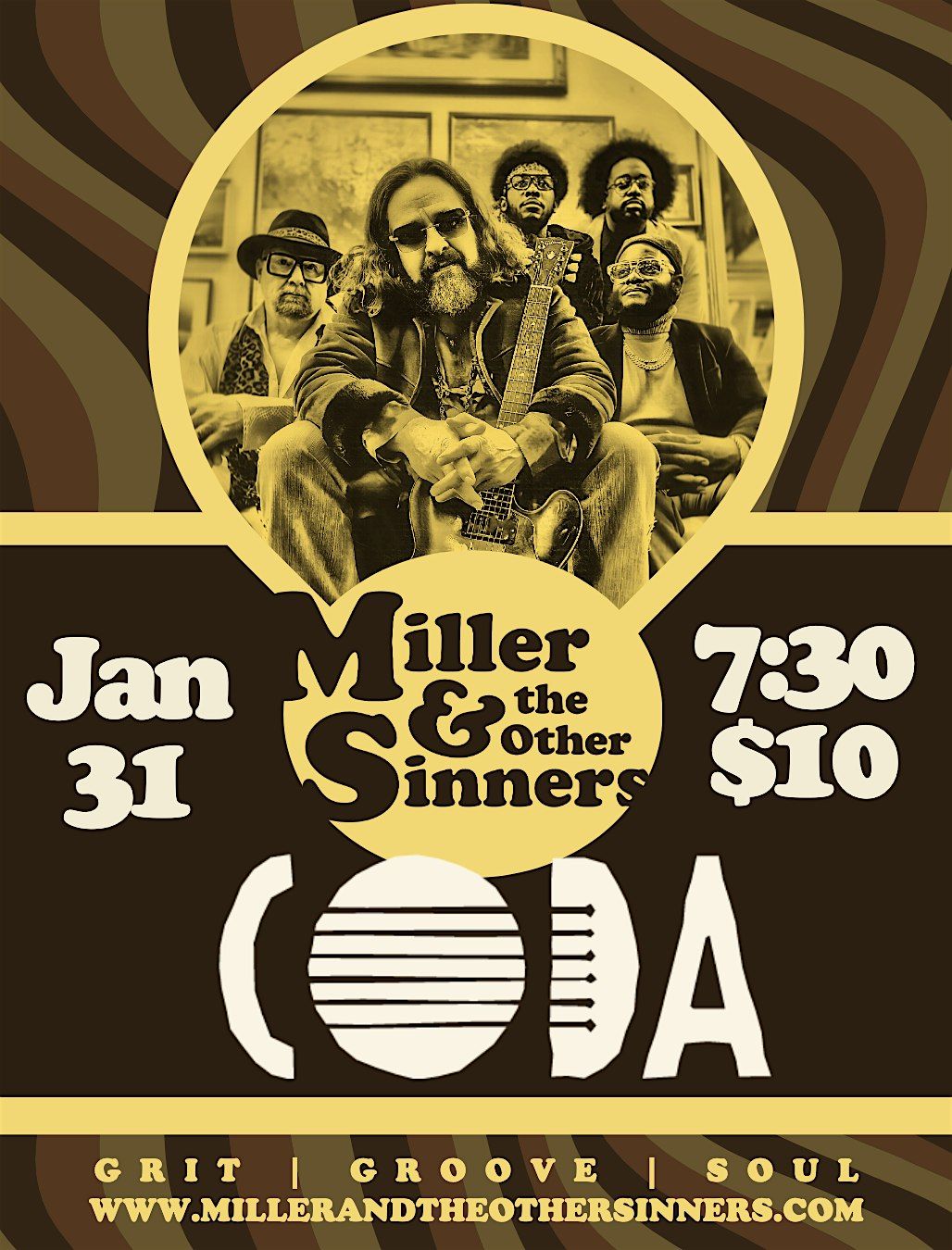 Miller & The Other Sinners at CODA