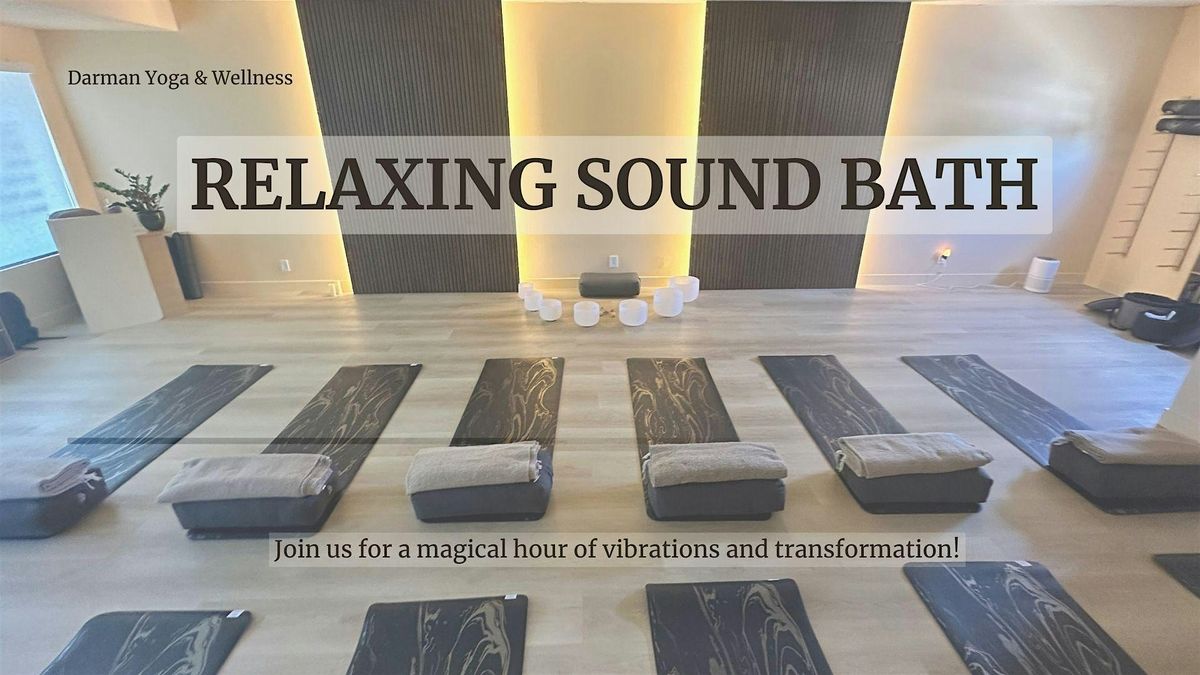 Relaxing & Balancing Crystal Bowl Sound Bath (Sept 11th 6:15pm)