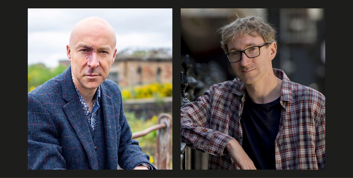 Chris Brookmyre and Stuart Turton