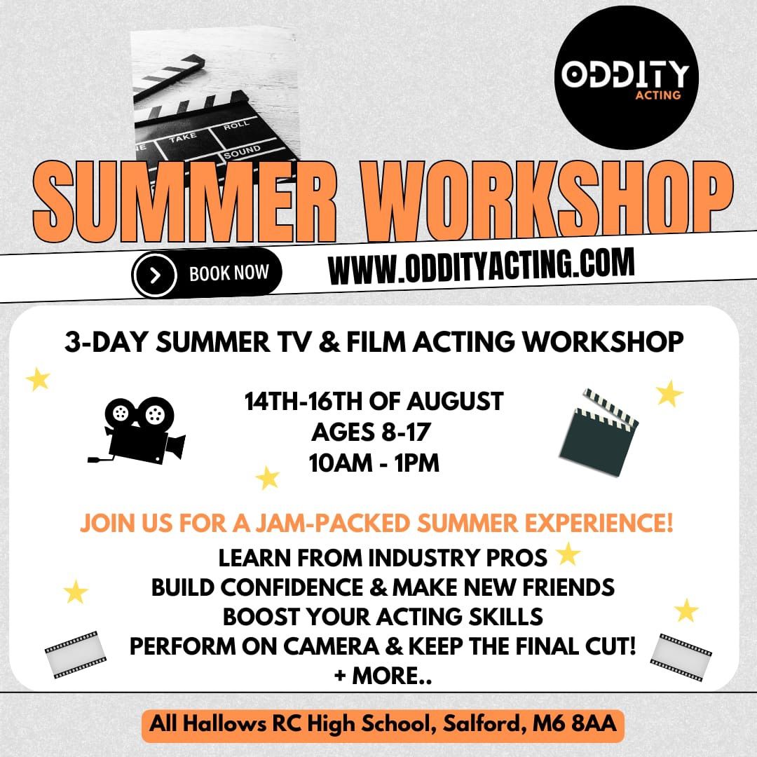 Acting for TV & Film Summer Workshop