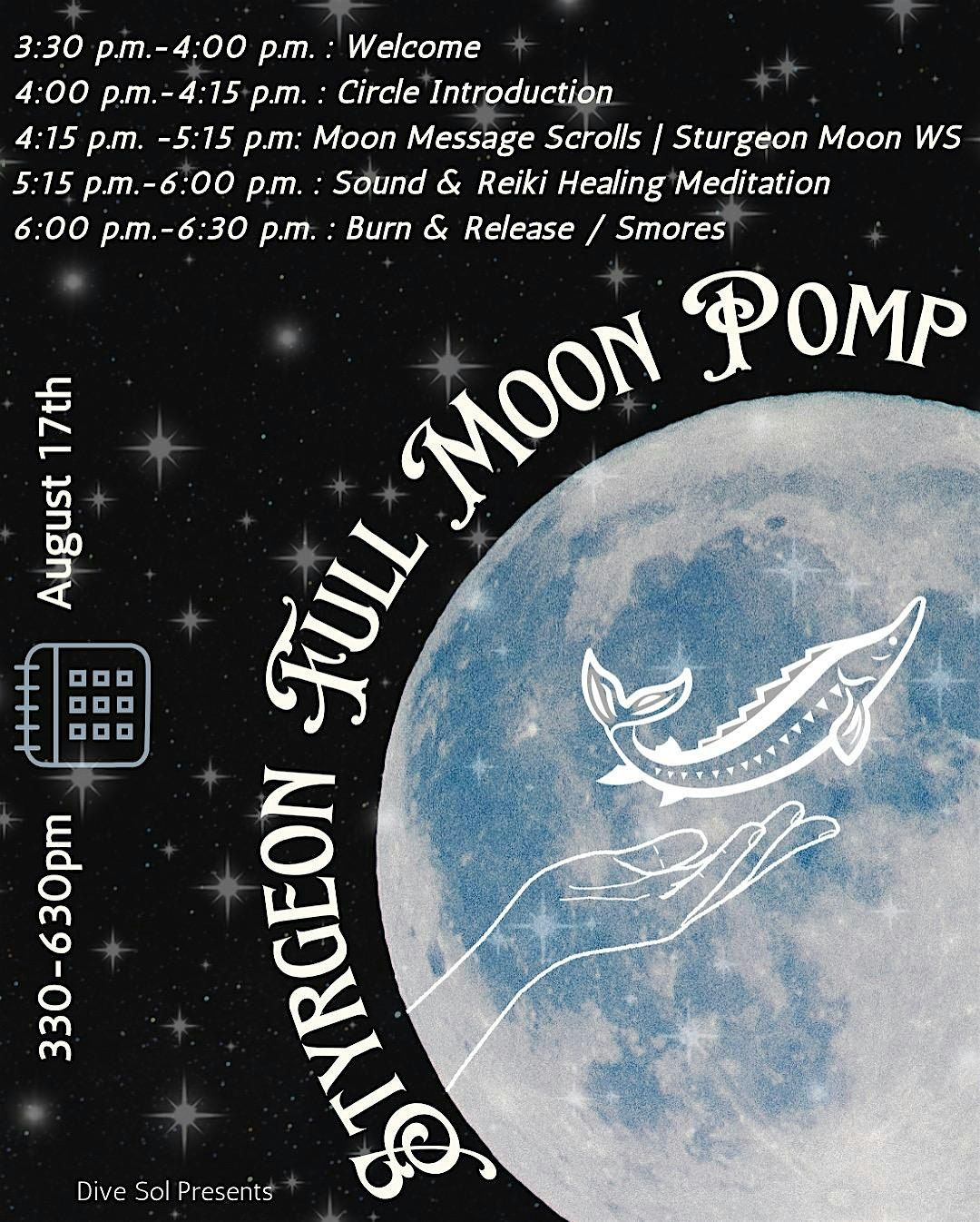 Sturgeon Full Moon Pomp