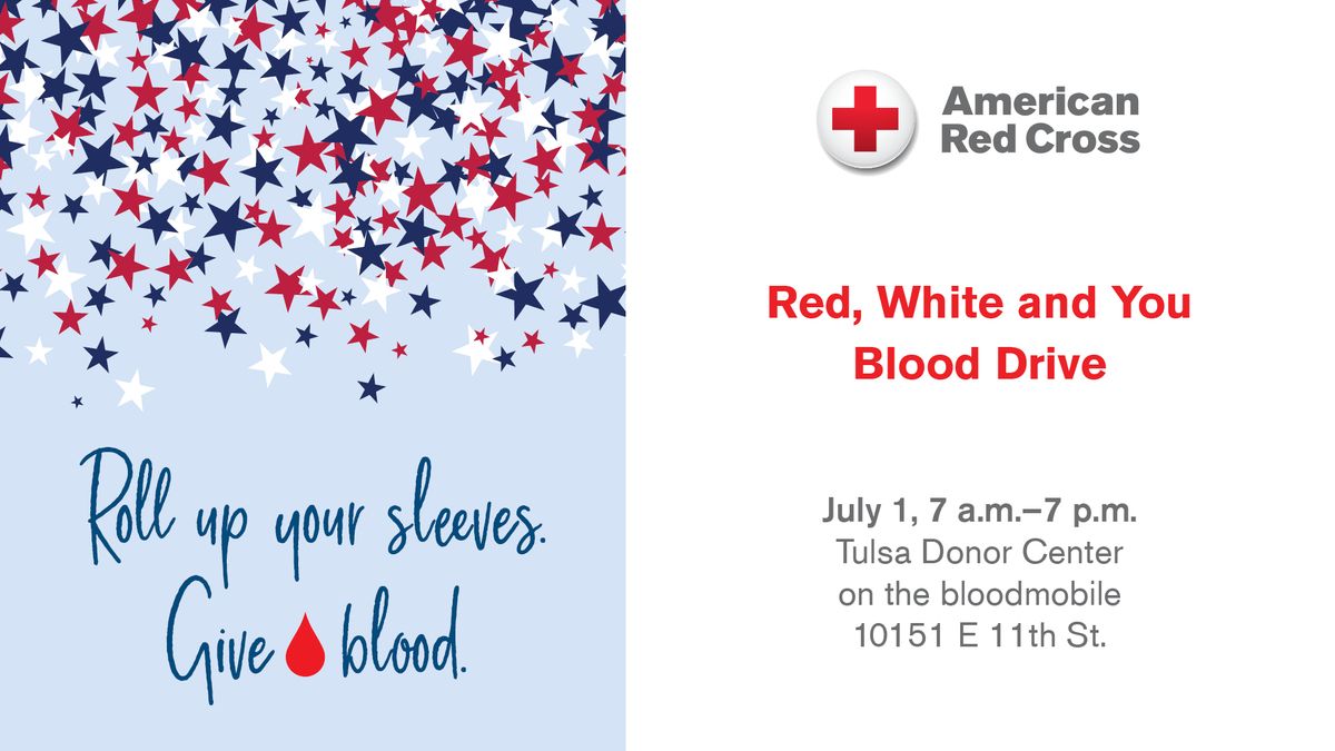 Red, White and You Blood Drive