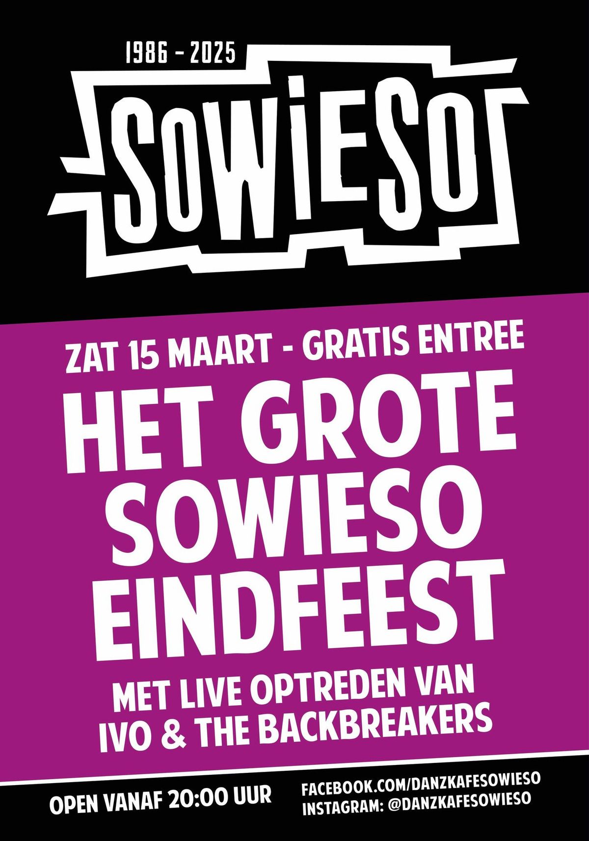 HET GROTE SOWIESO EINDFEEST