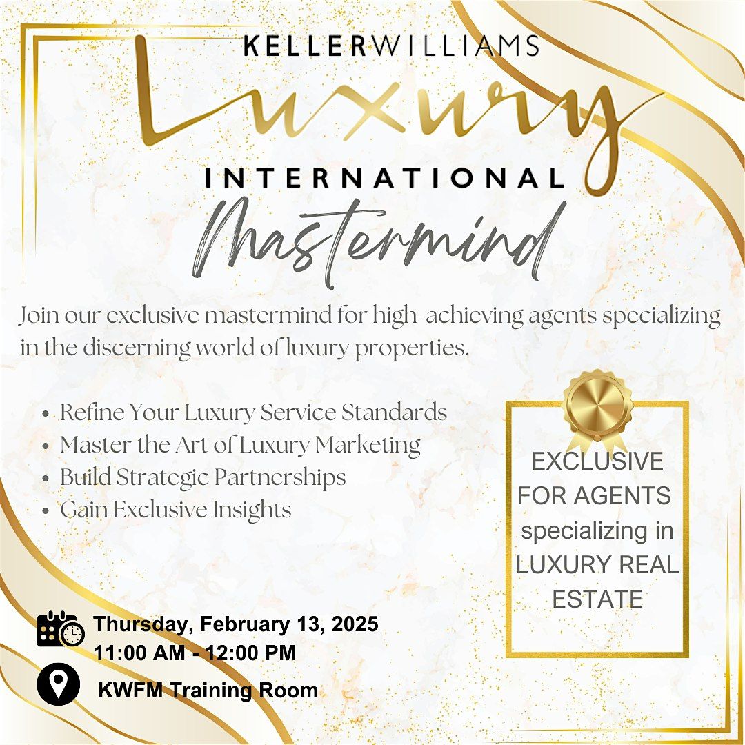 Luxury Community Mastermind