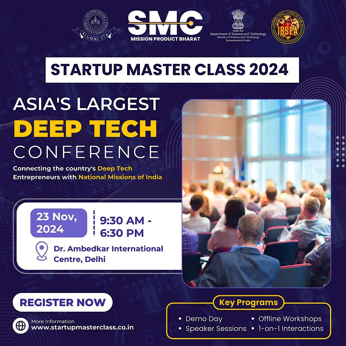 Startup Master Class 2024, Delhi Edition