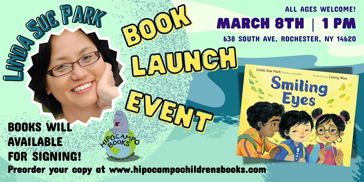 Book Launch at Hipocampo with Linda Sue Park!!