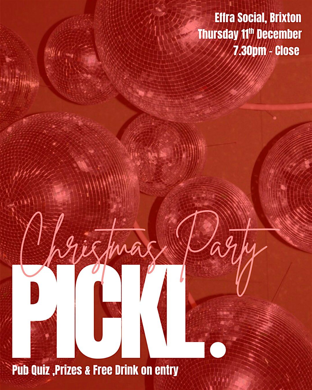 PICKL XMAS PARTY