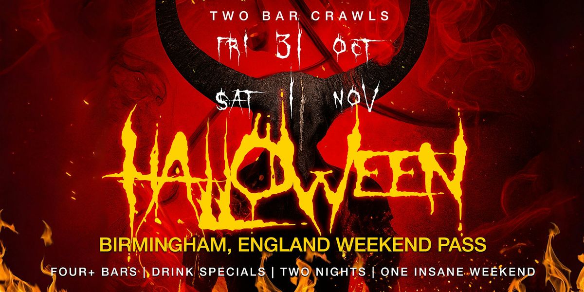 Nightlife & Horde Halloween Weekend Pass \u2013 Birmingham, England 2025