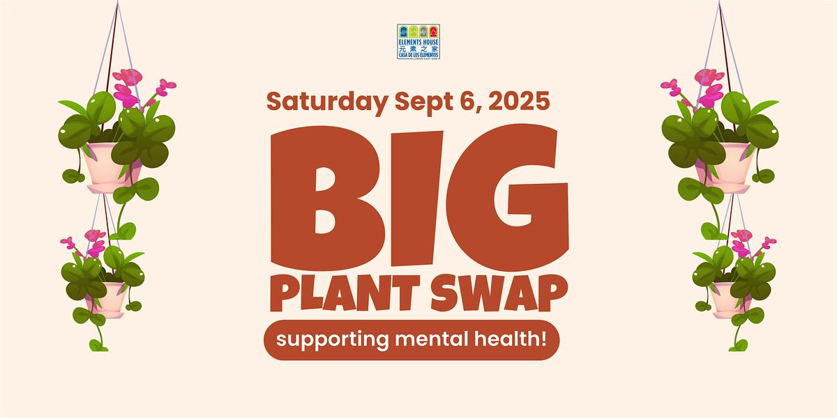 Big Plant Swap supporting Mental Health!