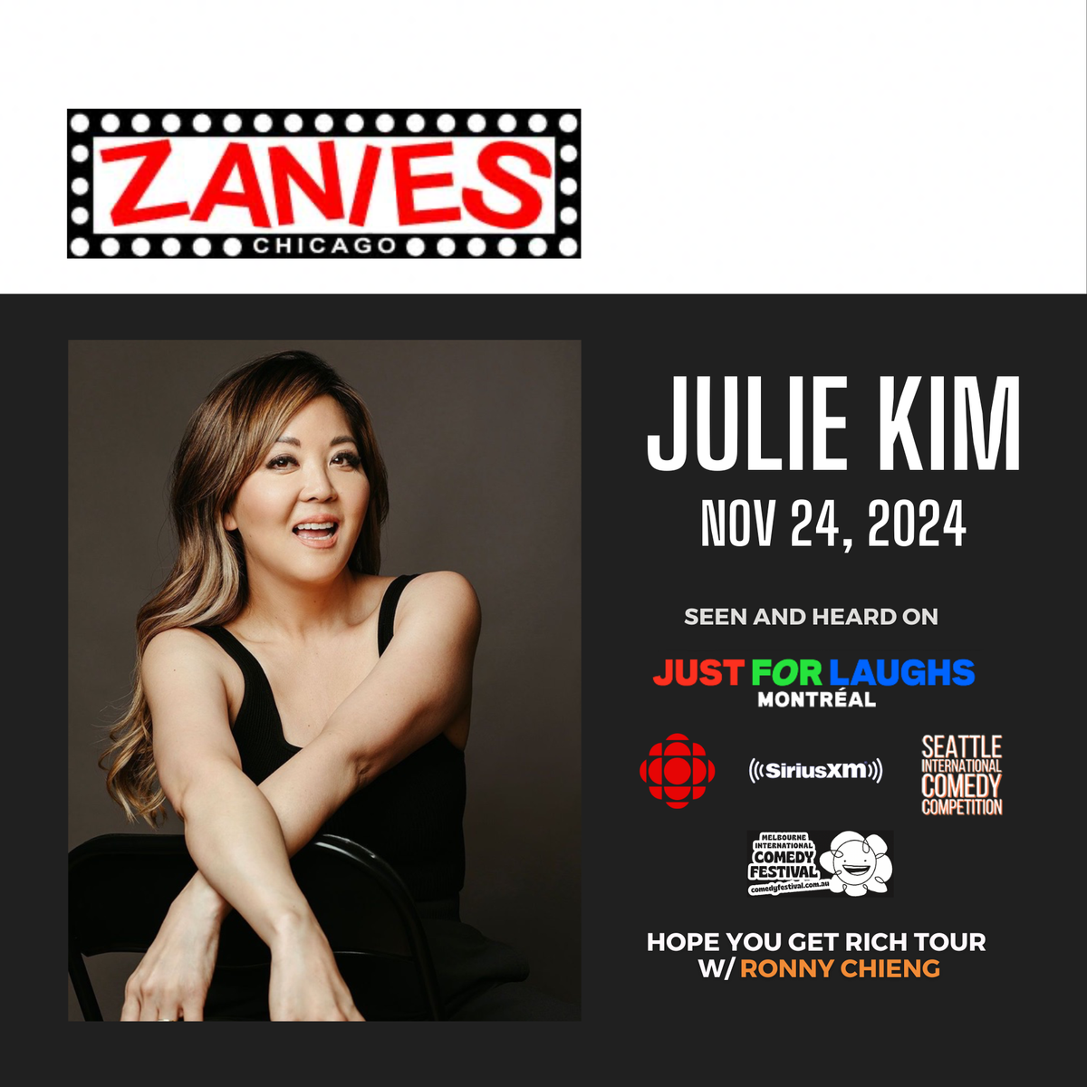 Julie Kim @ Zanies Chicago