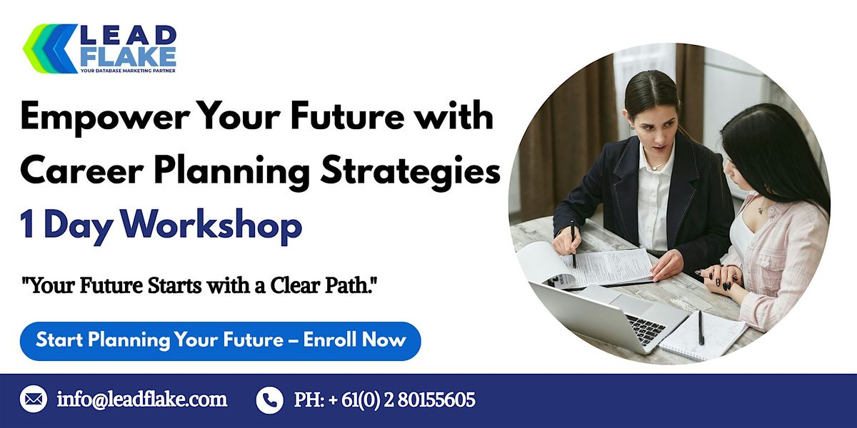 Build Your Career. Create Your Future Workshop in Napier