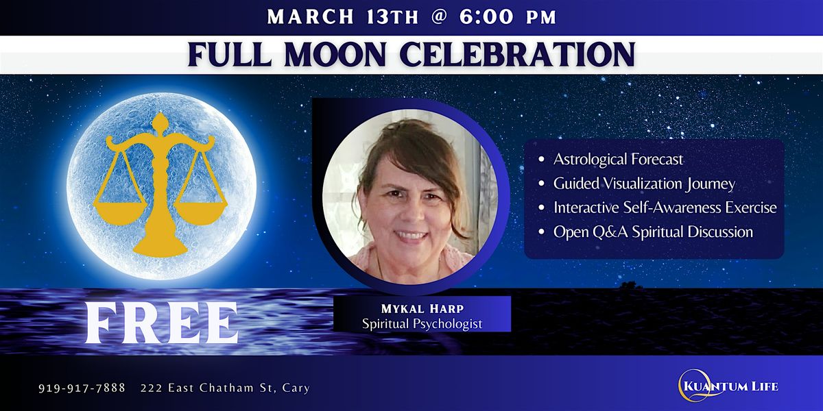 Full Moon in Libra Celebration