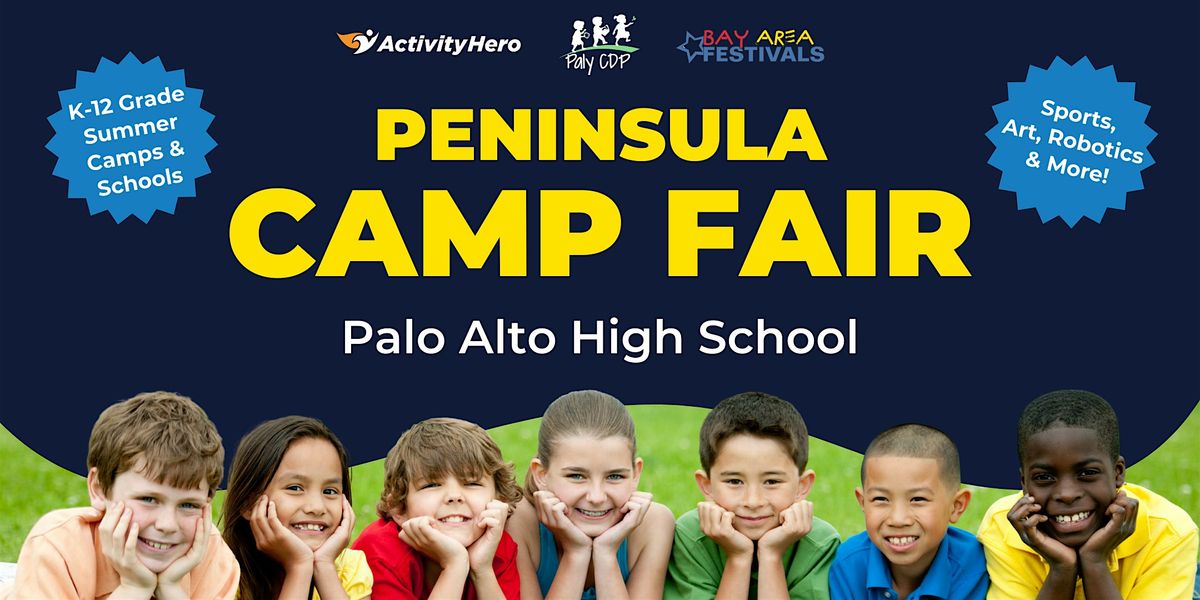 Peninsula  Camp Fair - FREE on March 2 in Palo Alto