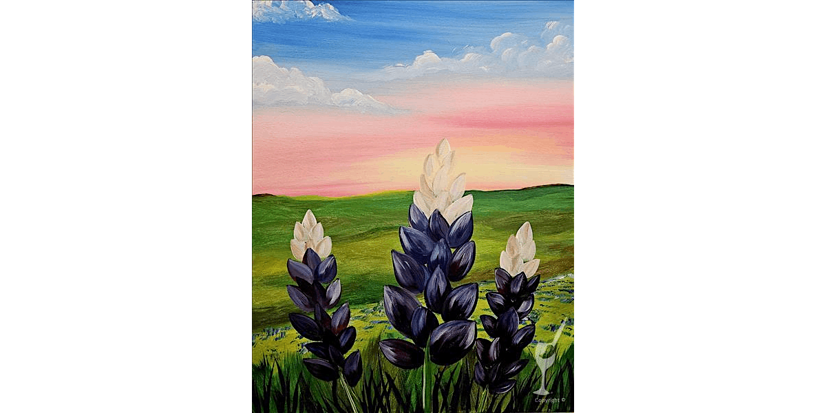 Lush Lupine - Paint and Sip in Houston | Classpop!\u2122