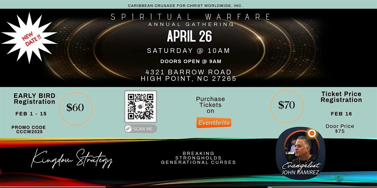 CCCW Spiritual Warfare Annual Gathering - Kingdom Strategy