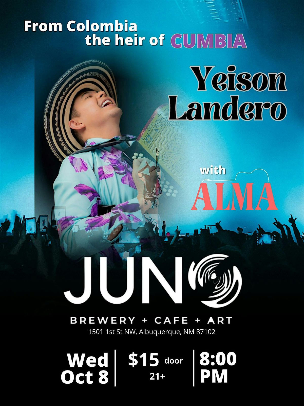Yeison Landero with Alma