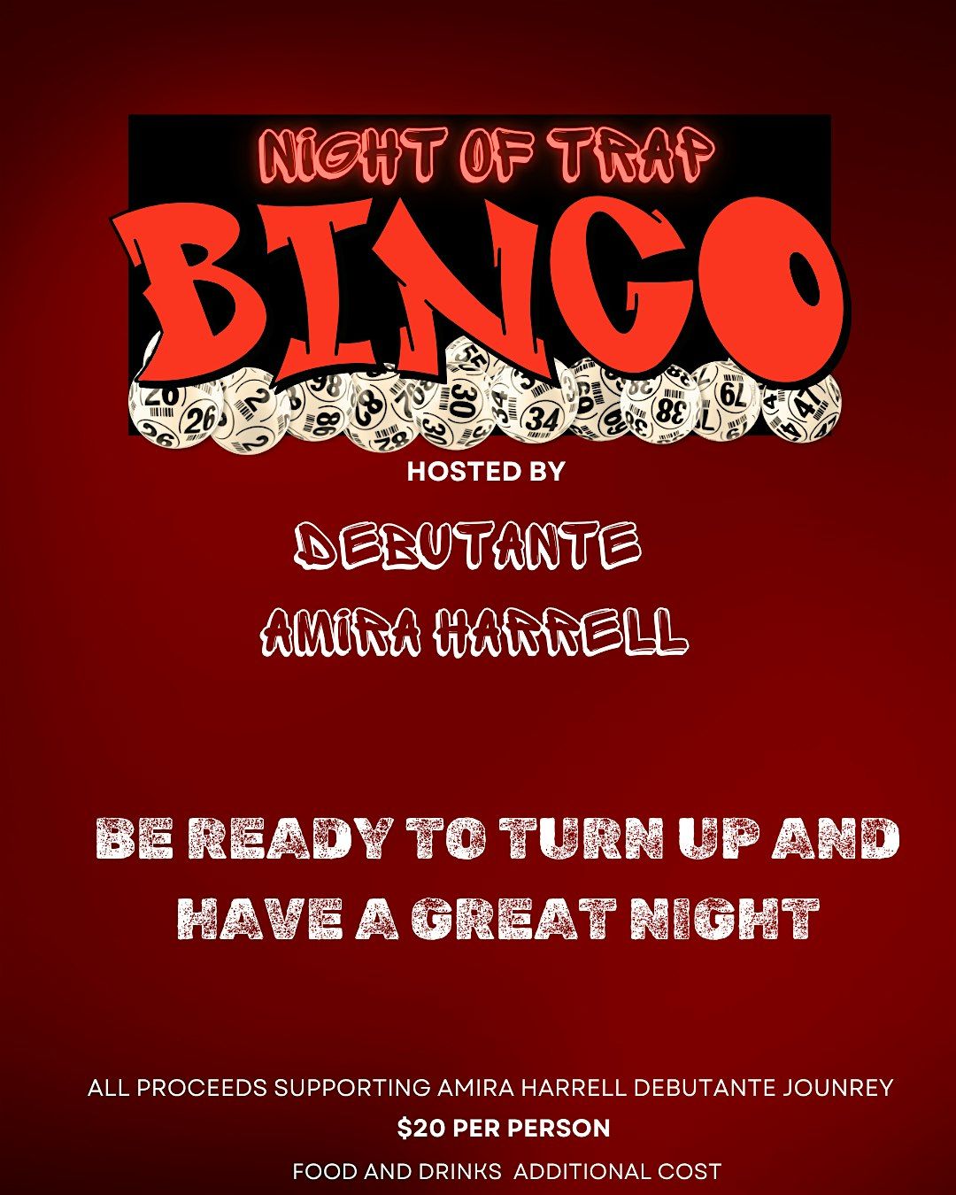 Trap & RnB Bingo Fundraiser