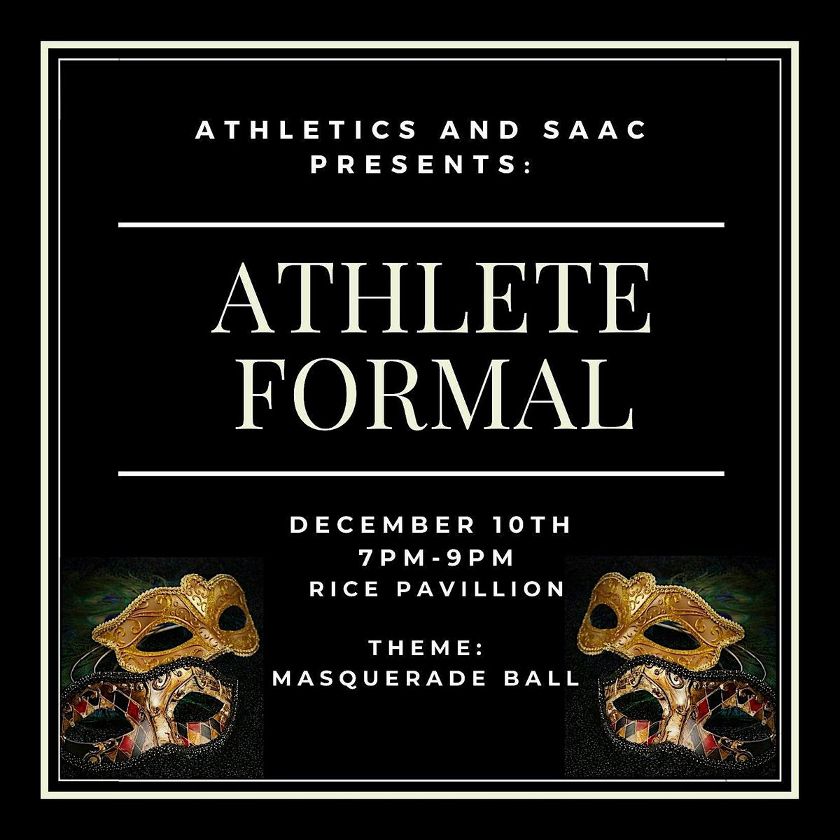 SAAC Formal Masquerade Ball