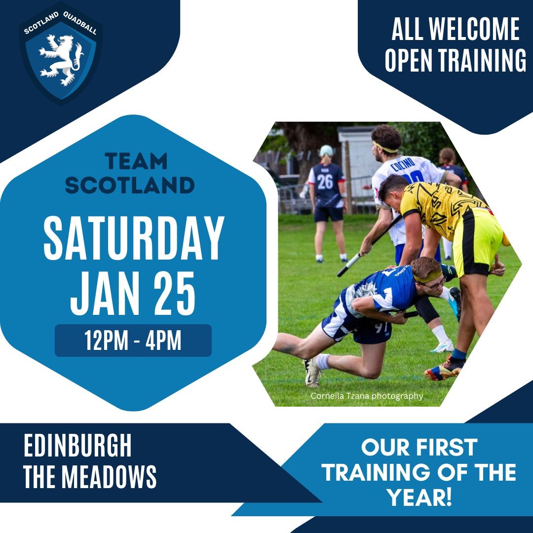 January 25th Training - Edinburgh