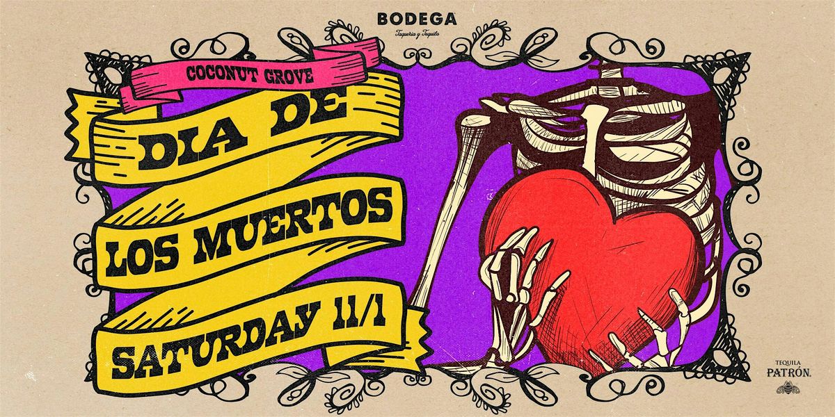 D\u00eda de los Muertos at Bodega Coconut Grove