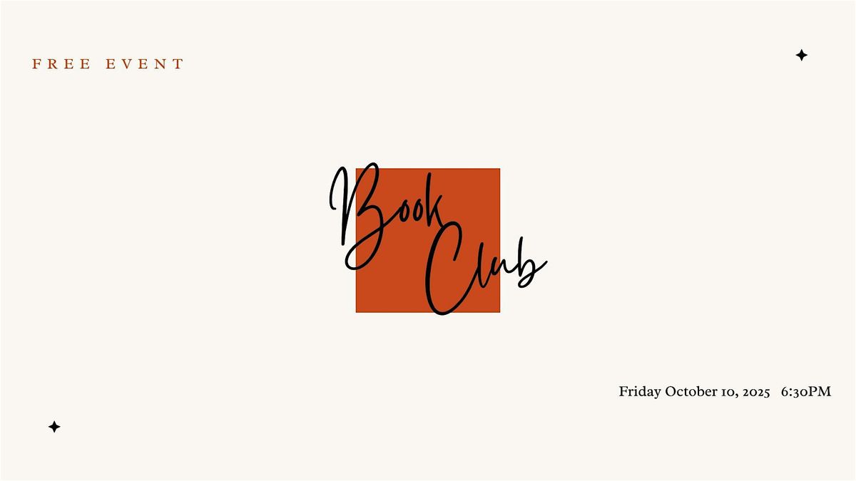Book Club, first meeting!