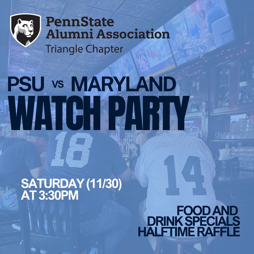 Penn State vs Maryland Watch Party