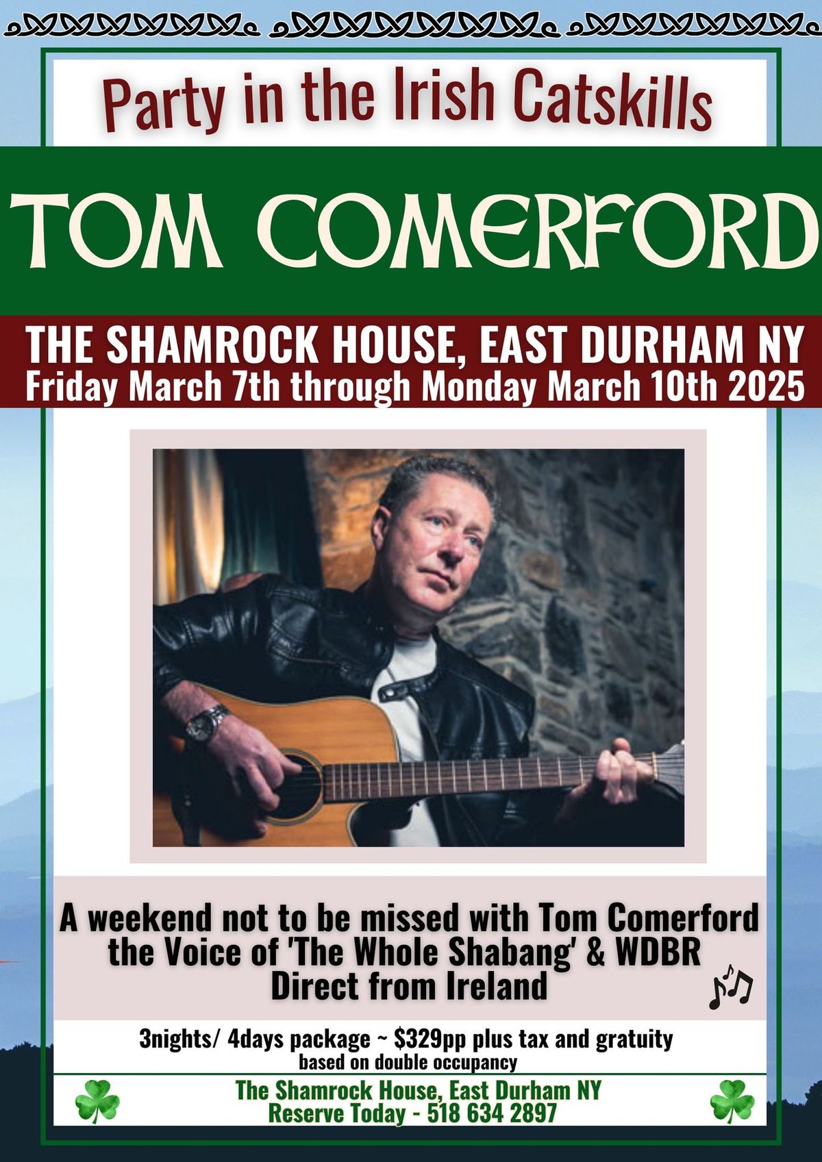 Tom Comerford Weekend in the Catskills