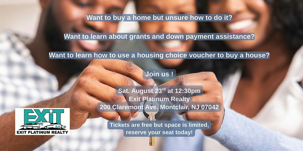 Keys to Home Ownership: ATTENTION SECTION 8 RESIDENTS & FIRST TIME BUYERS!