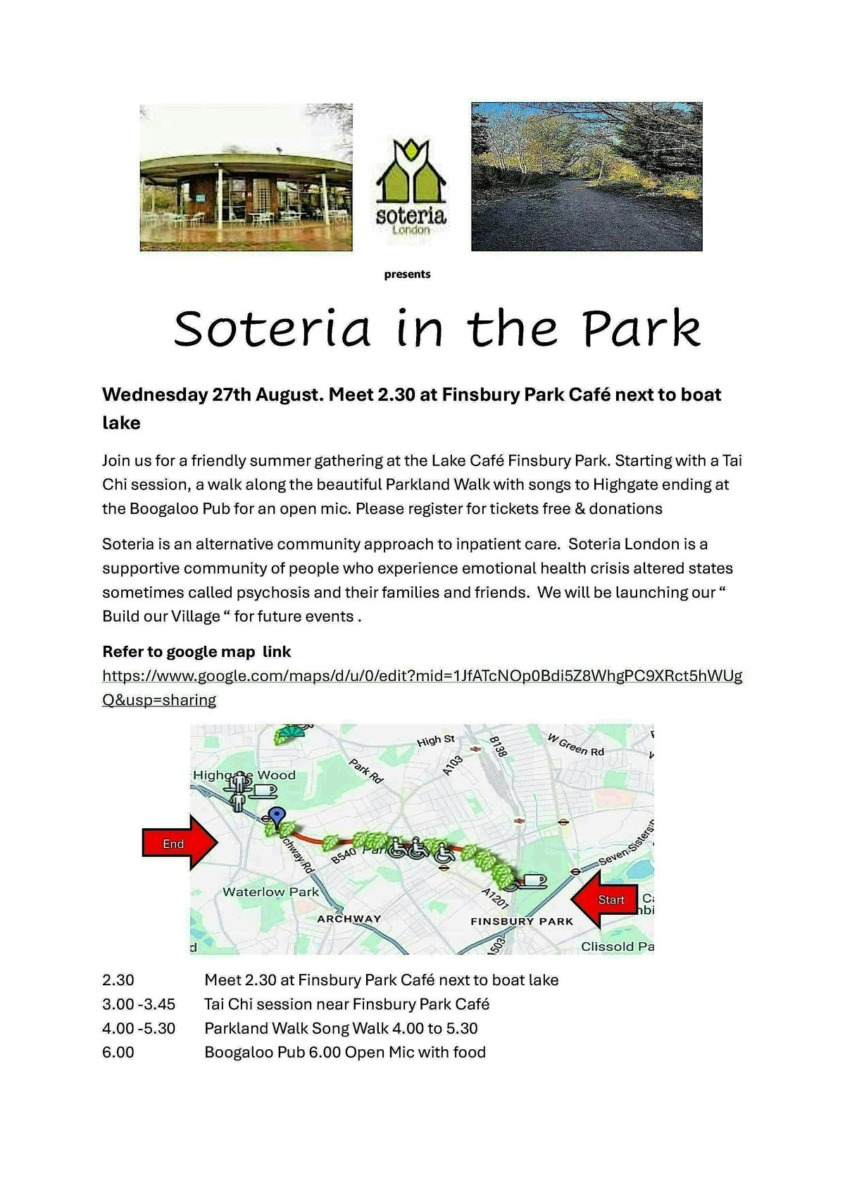 Soteria in the Park