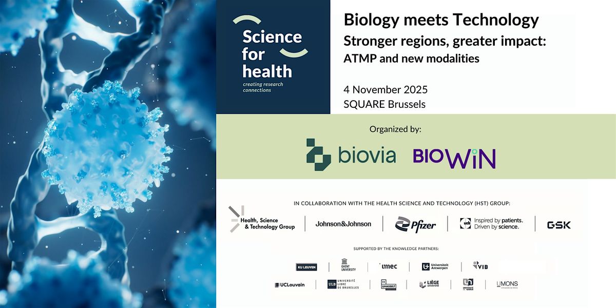 Science for Health 2025: New modalities: stronger regions, greater impact