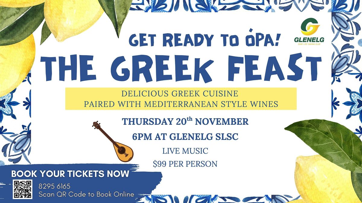 GREEK FEAST WINE DEGUSTATION DINNER