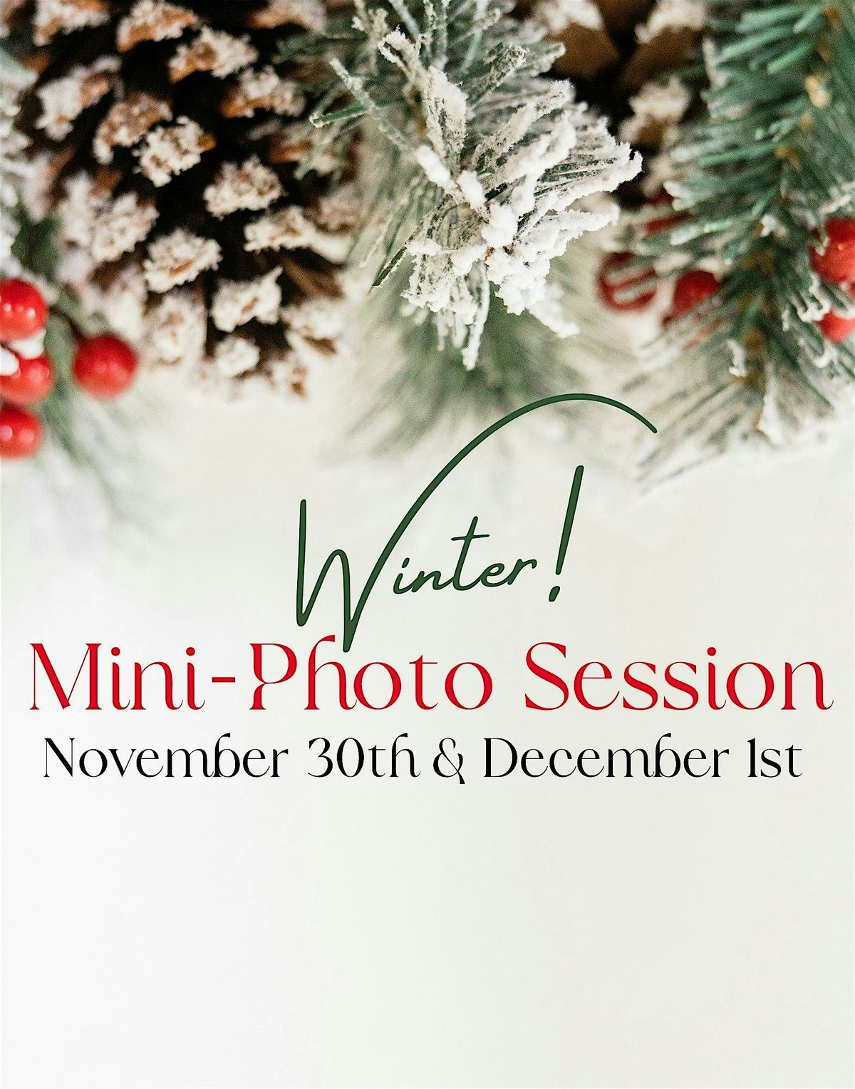 Winter Mini-Photo Session