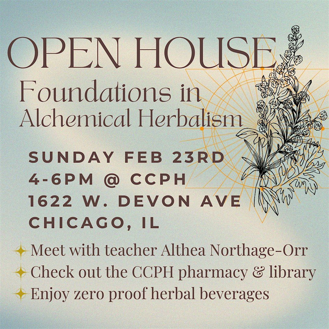 Alchemical Herbalism Open House at CCPH