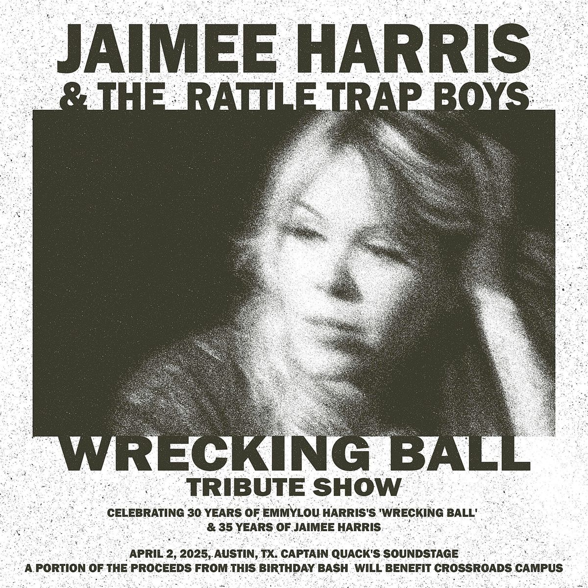 Jaimee Harris & The Rattle Trap Boys \u2018Wrecking Ball\u2019 Tribute Show