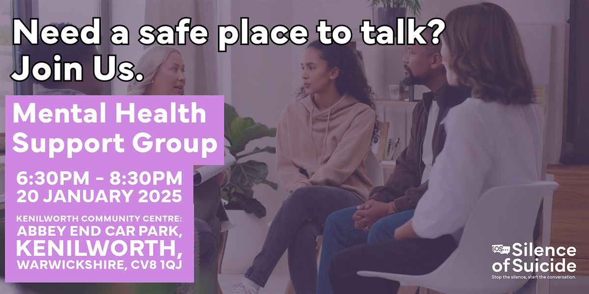 Mental Health Support Group Session