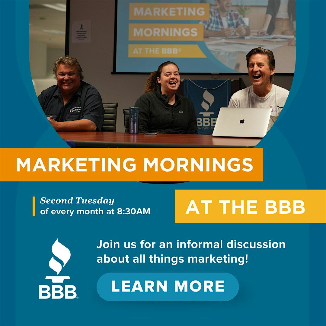 Marketing Mornings at the BBB