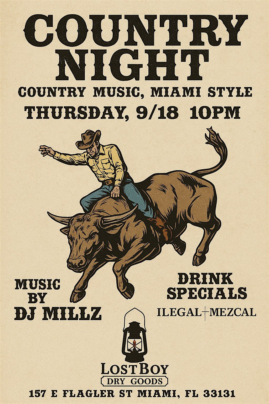 COUNTRY NIGHT: Country Music, Miami Style