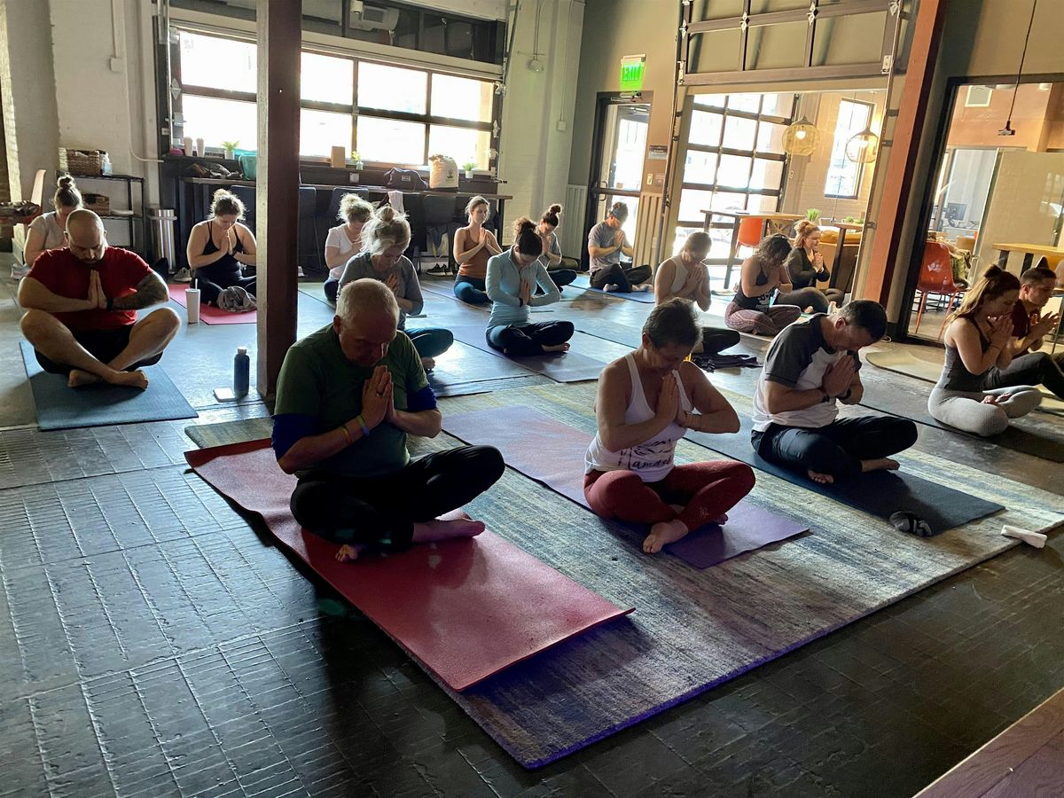 All-Levels Yoga Class at 1330 On The River - [Bottoms Up! Yoga & Brew]